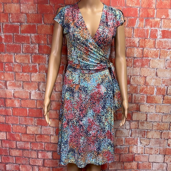 BCBGMaxAzria Dresses & Skirts - BCBGMaxAzria Mock Wrap Dress